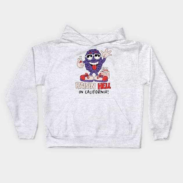 Having a GRAPE time! Kids Hoodie by Super Secret Snack Club